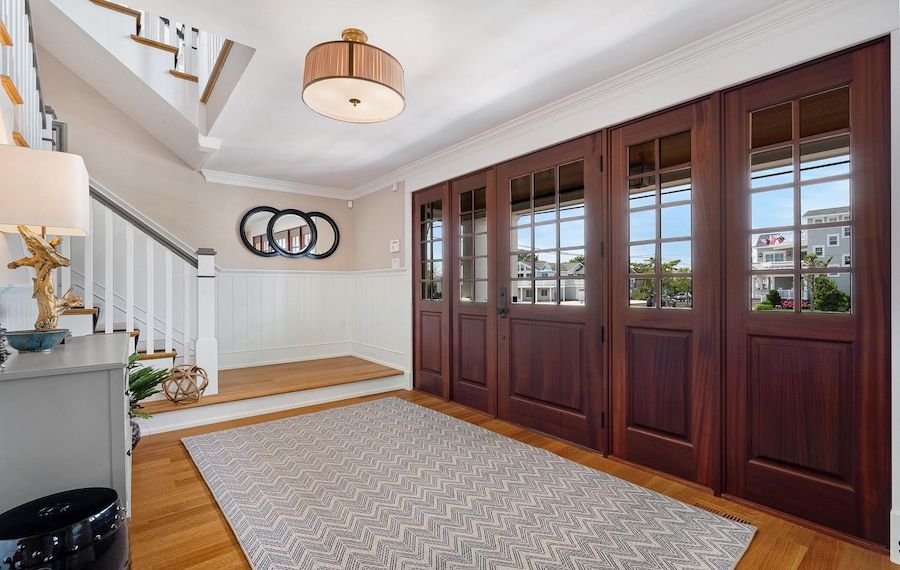 house for sale avalon colonial revival foyer