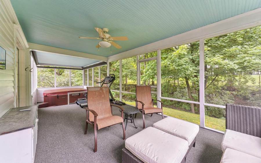 house for sale milford colonial side porch