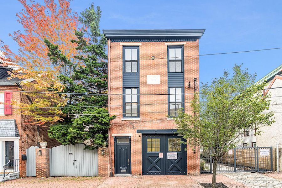 house for sale converted fishtown firehouse exterior front