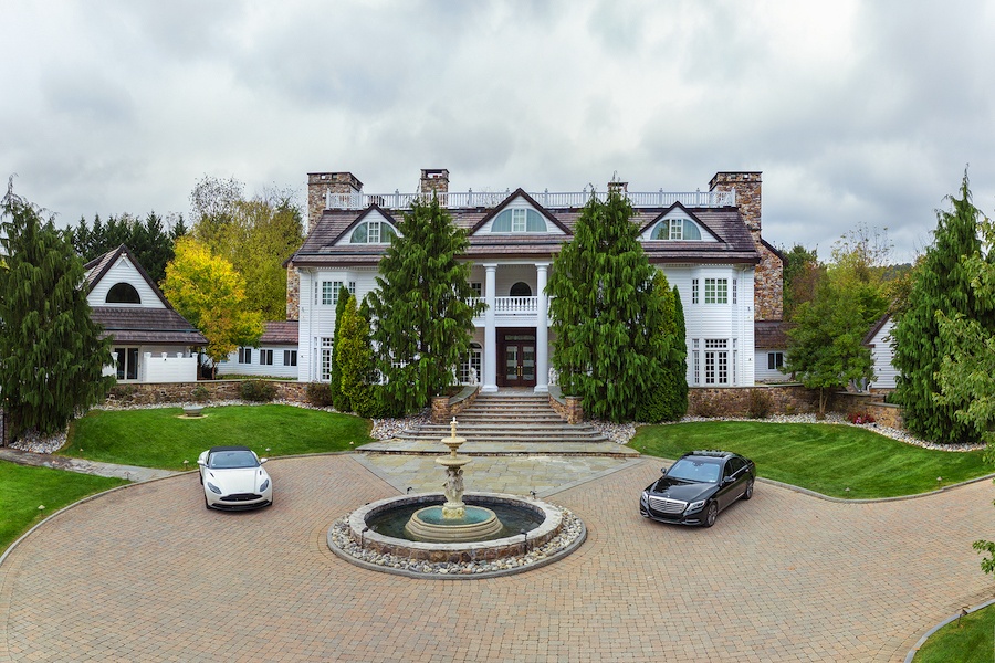 exterhouse for sale malvern colonial mansion exterior front