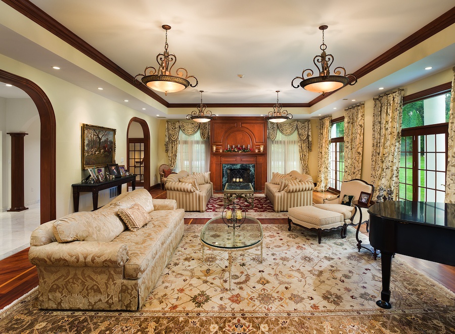 house for sale malvern colonial mansion living room