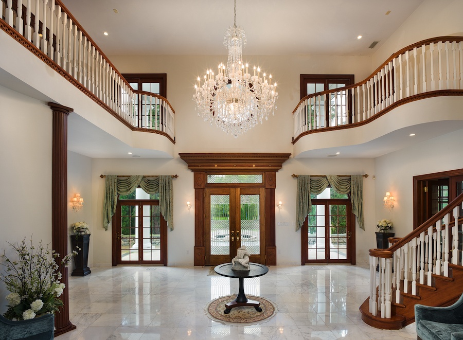house for sale malvern colonial mansion foyer