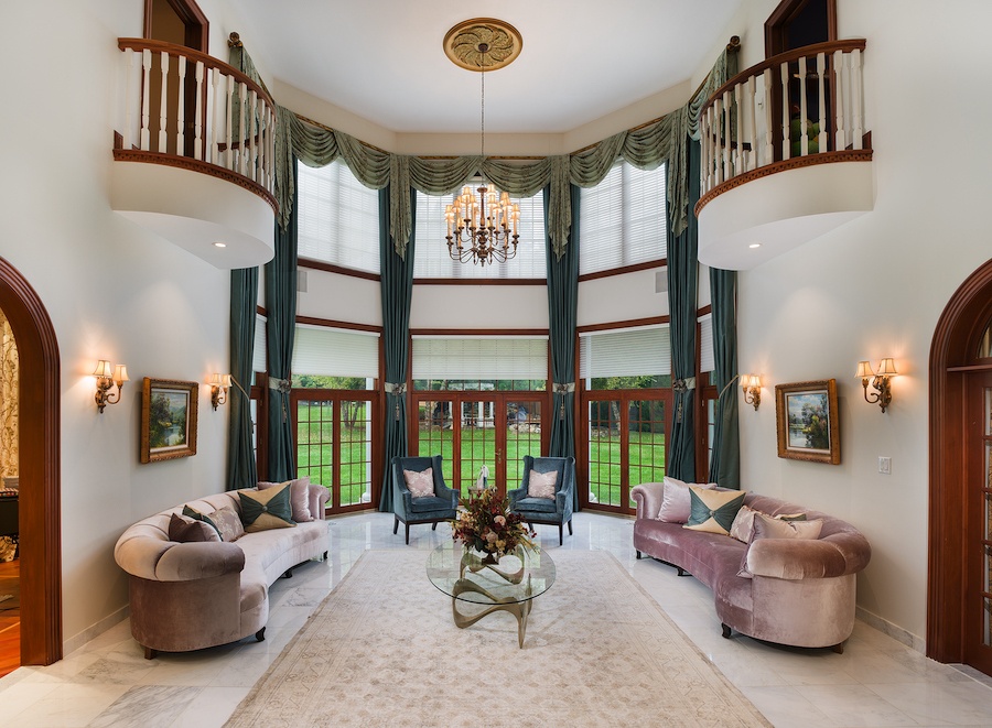 house for sale malvern colonial mansion great room