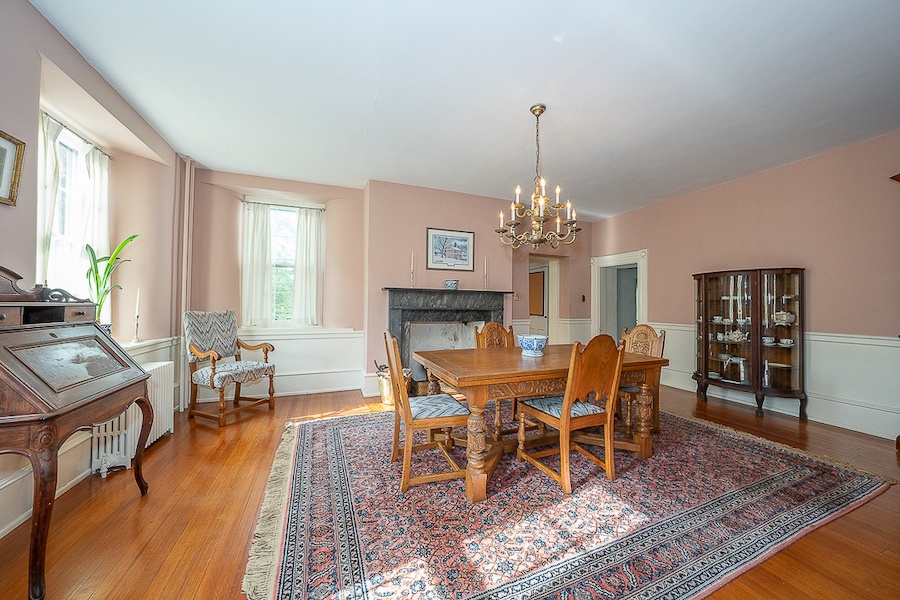 house for sale newtown square historic house dining room