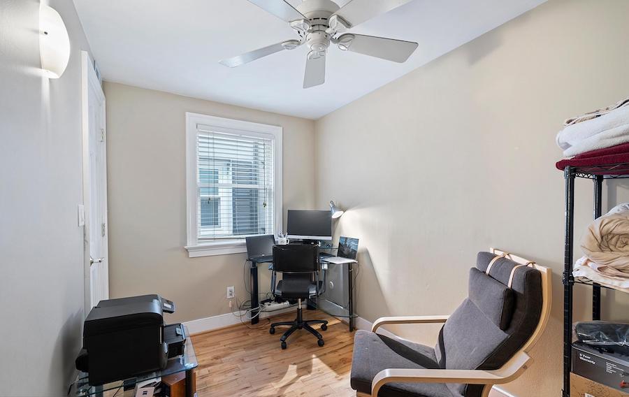 second-floor bedroom