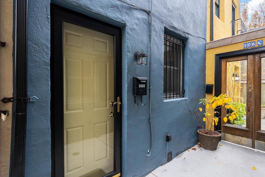 house for sale renovated queen village trinity front entrance