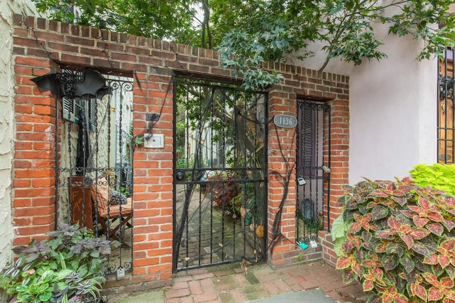 house for sale washington square west gated alley trinity entrance gate