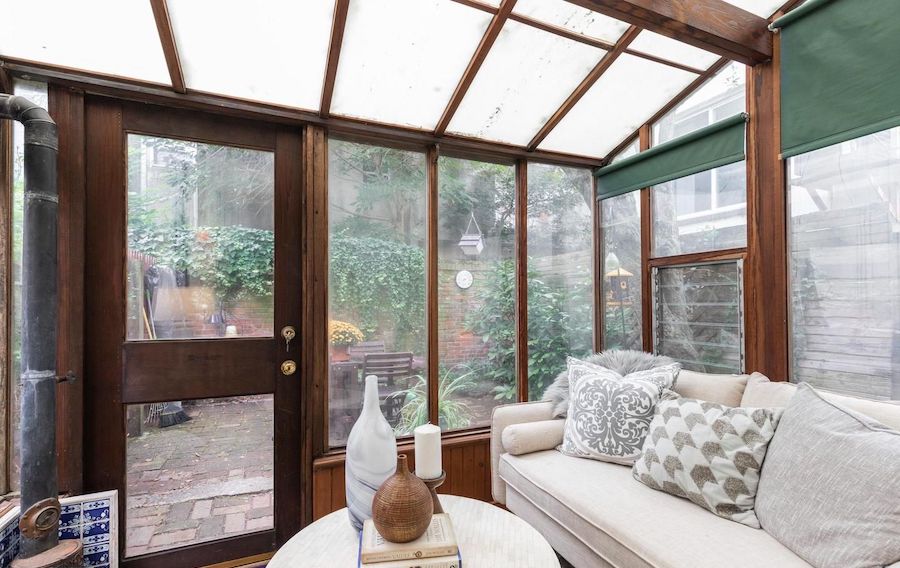 house for sale washington square west gated alley trinity sunroom