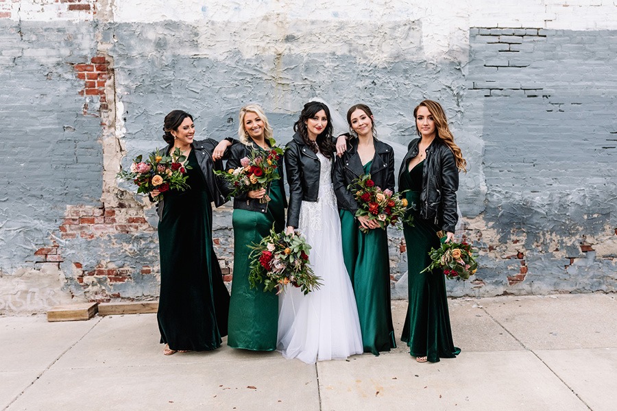 bridesmaid portraits