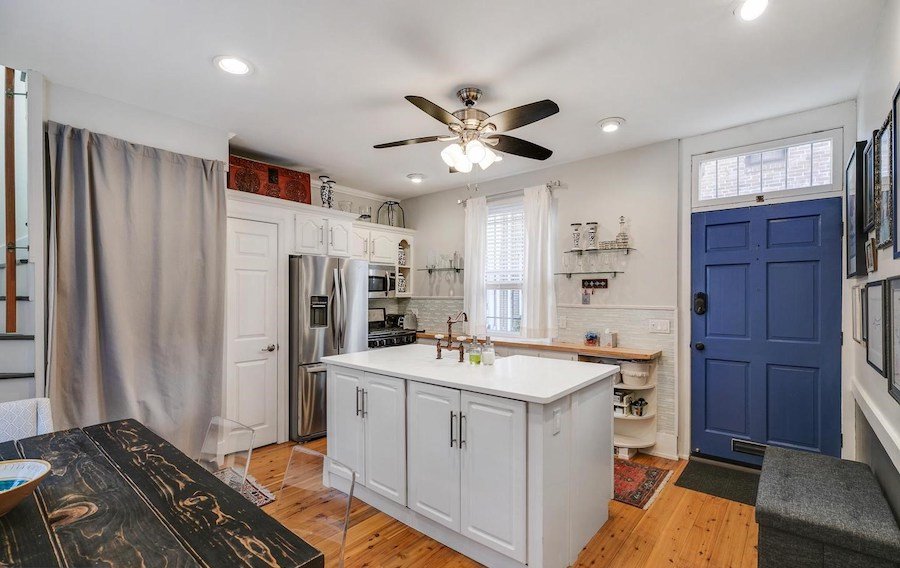 house for sale rittenhouse square renovated trinity kitchen