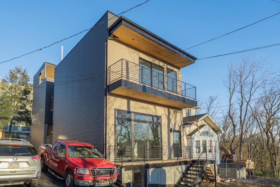 house for sale manayunk new construction row exterior front