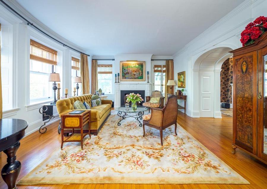 house for sale wayne stone colonial living room