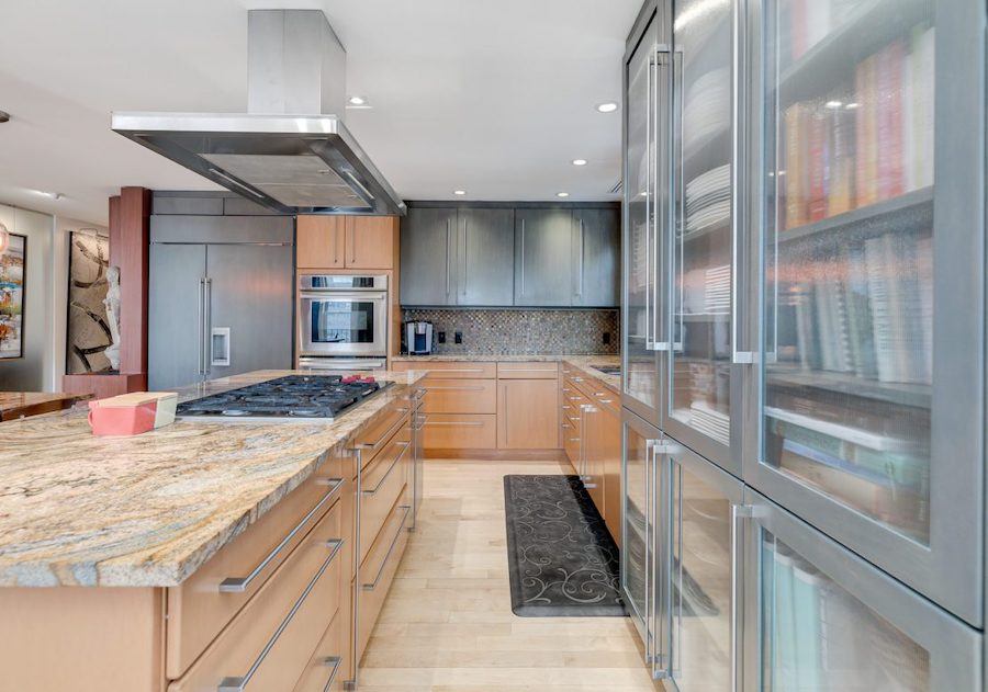 co-op for sale rittenhouse square modern kitchen