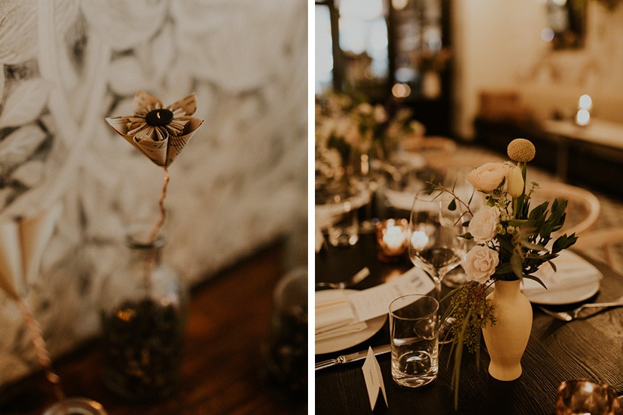 forsythia wedding reception