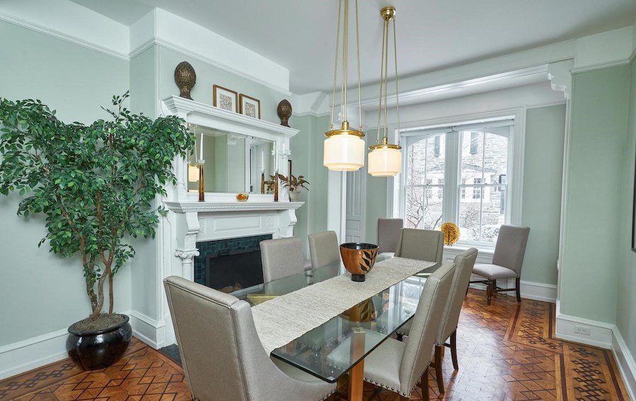 house for sale chestnut hill stone victorian dining room