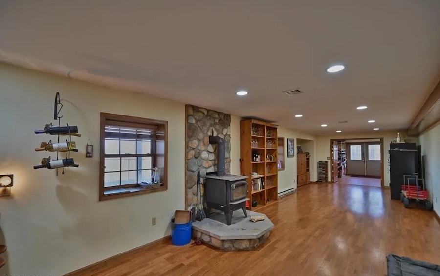 basement apartment main room