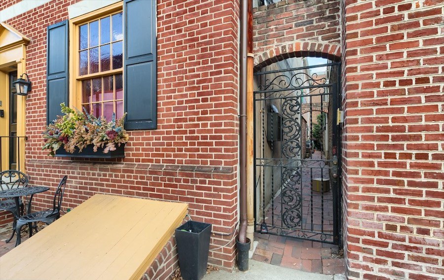 house for sale queen village renovated alley trinity entrance gate