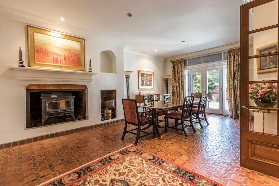 house for sale solebury belgian castle dining room