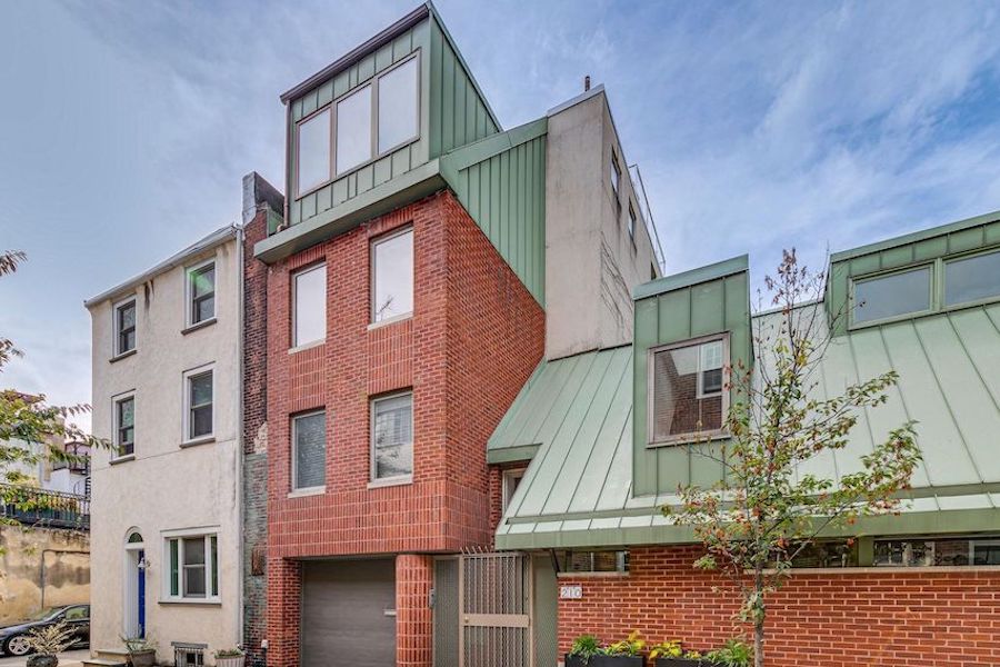 house for sale washington square west modern townhouse exterior front