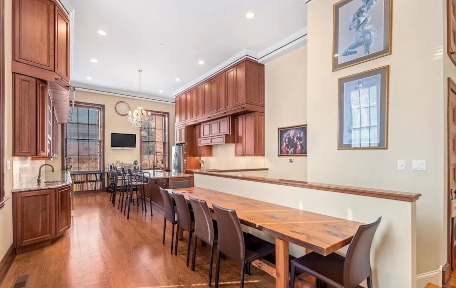 condo for sale delancey place condo dining room