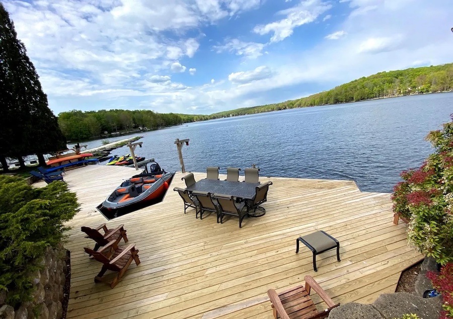 boat dock and deck