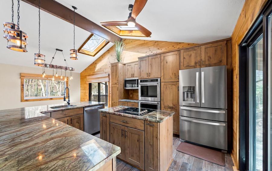 house for sale media contemporary ranch kitchen