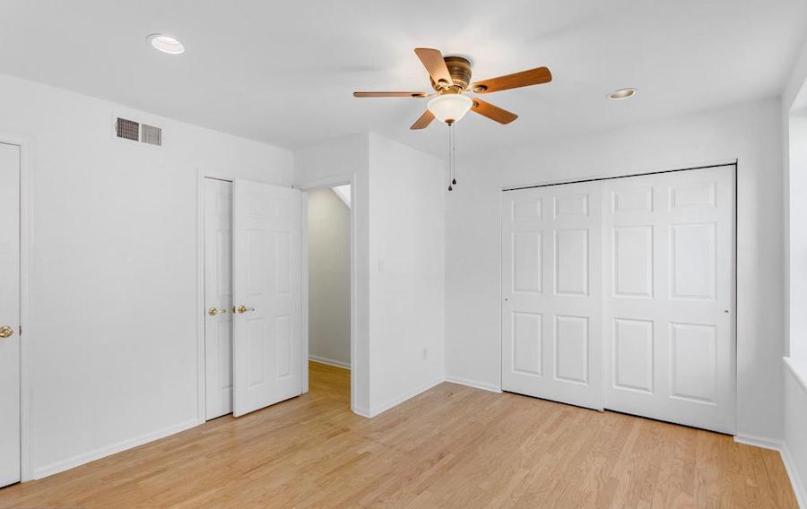 second-floor bedroom