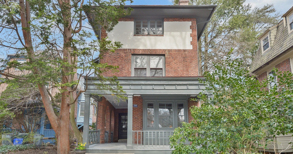 Just Listed Mt. Airy Eclectic House for Sale, a Triple Style Mashup