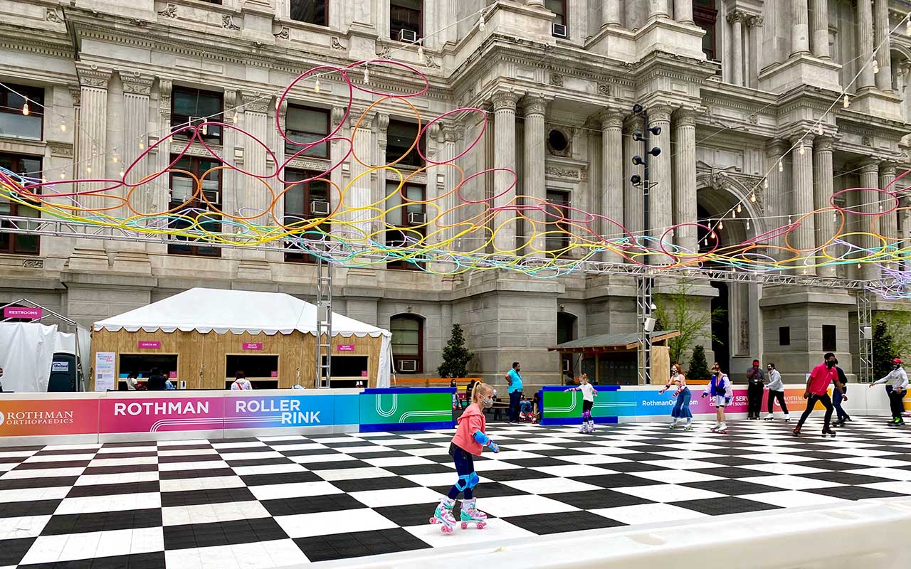 Dilworth Park's Roller Skating Rink Returns for Spring - Vimarsana News