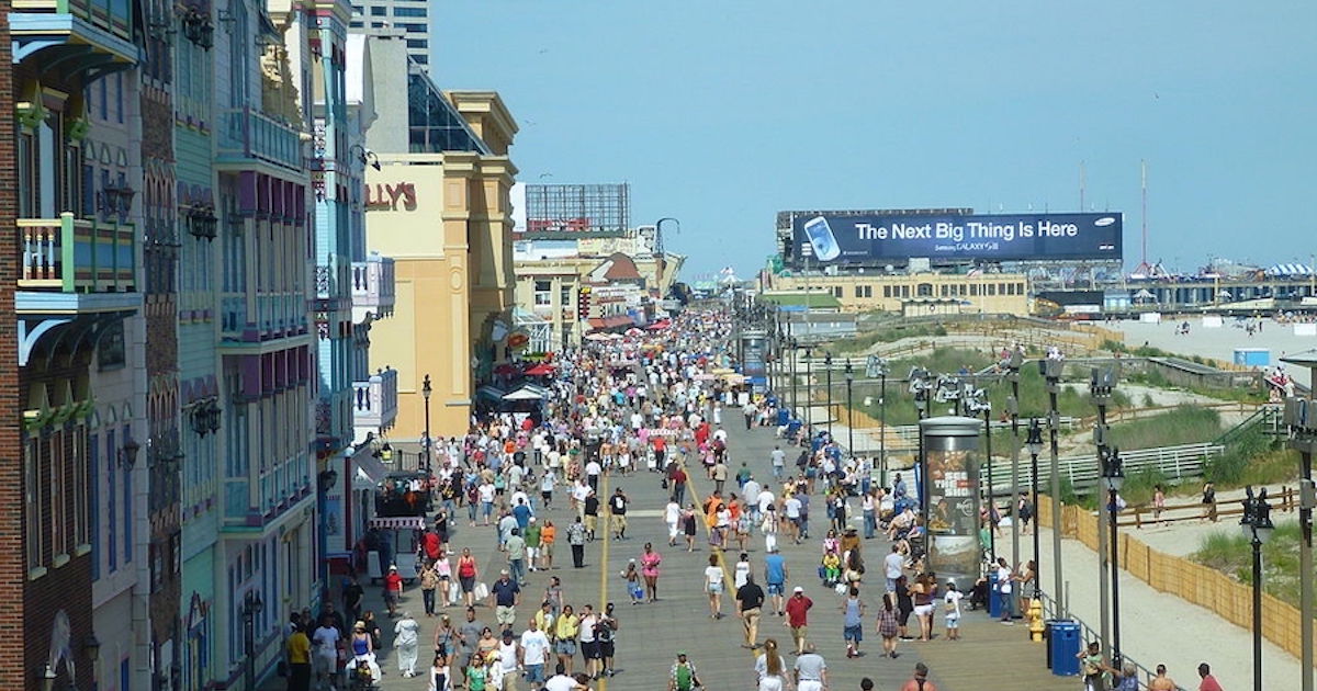 Long Beach Island Boardwalk - Less Walking and More Riding!
