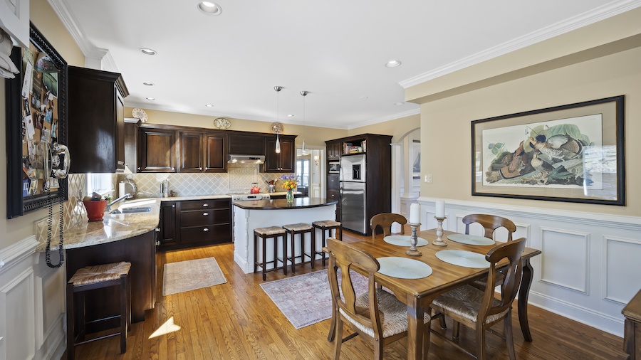house for sale berwyn expanded cape cod kitchen