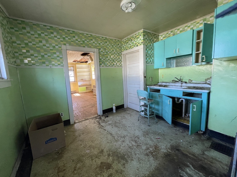 kitchen before makeover