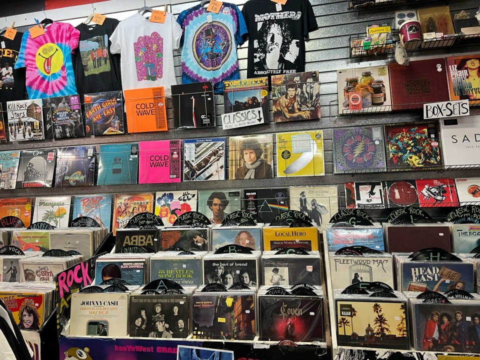 The poster display in record stores. : r/nostalgia