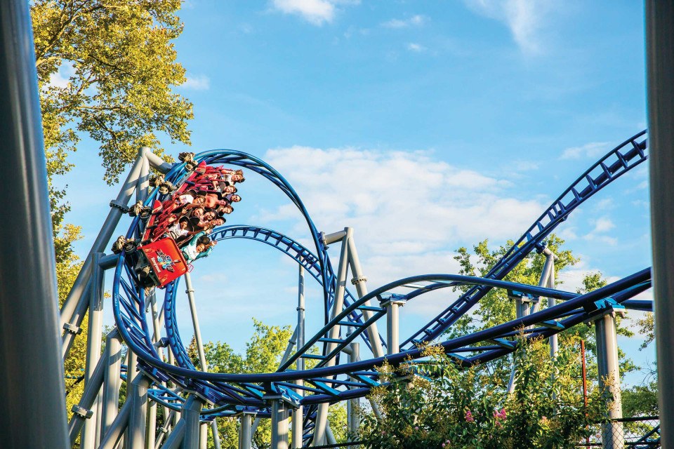 Sky Rocket Coaster Ride in Pennsylvania