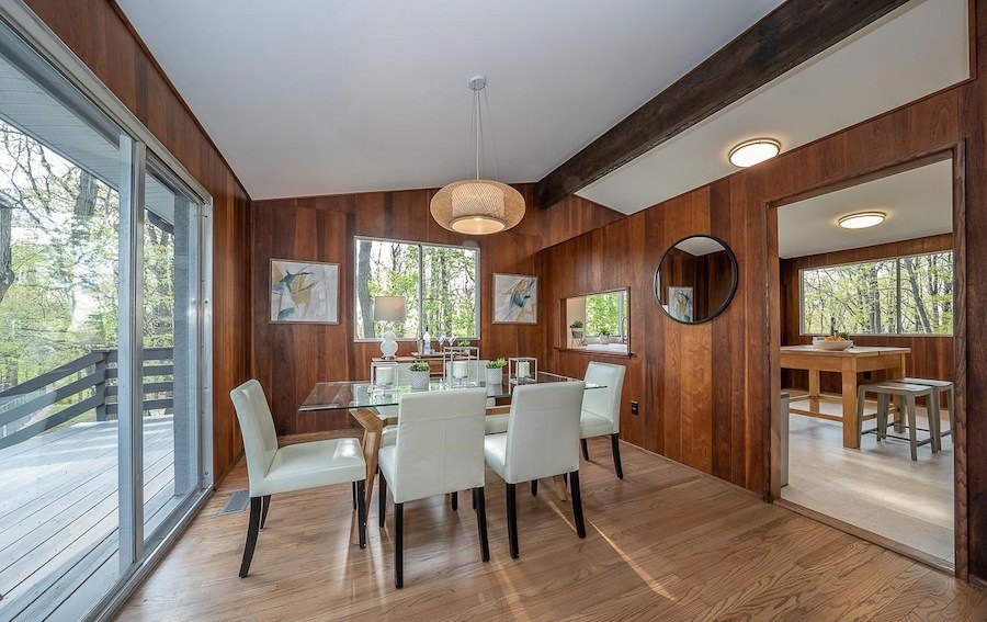 house for sale malvern mountaintop contemporary dining room