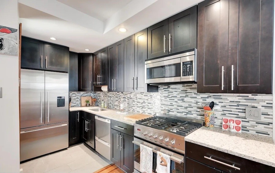 house for sale remodeled rittenhouse square extended trinity kitchen