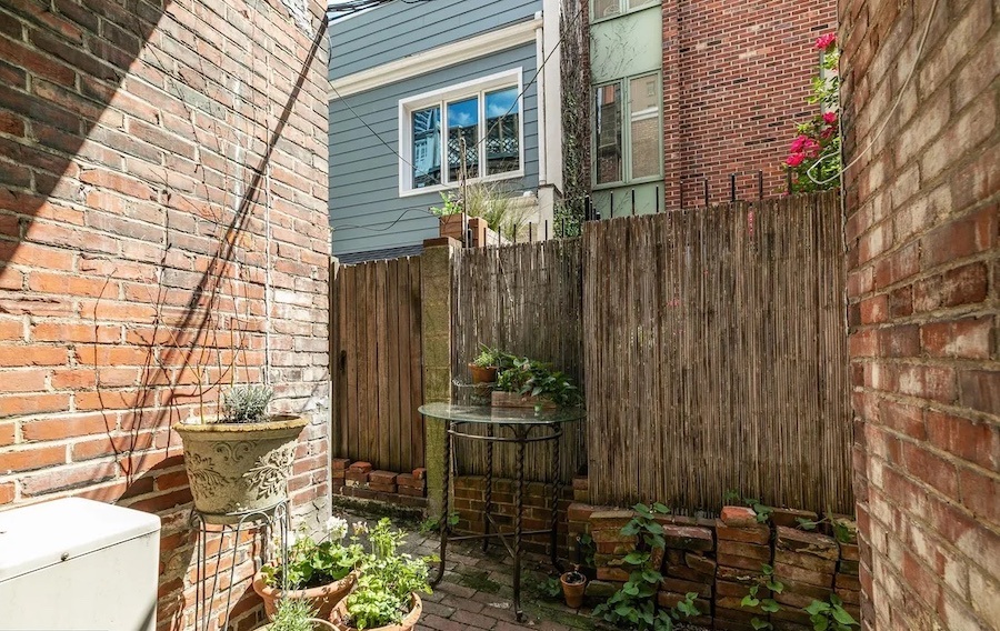 house for sale renovated rittenhouse square extended trinity rear patio