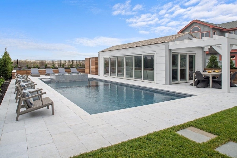 pool and hot tub