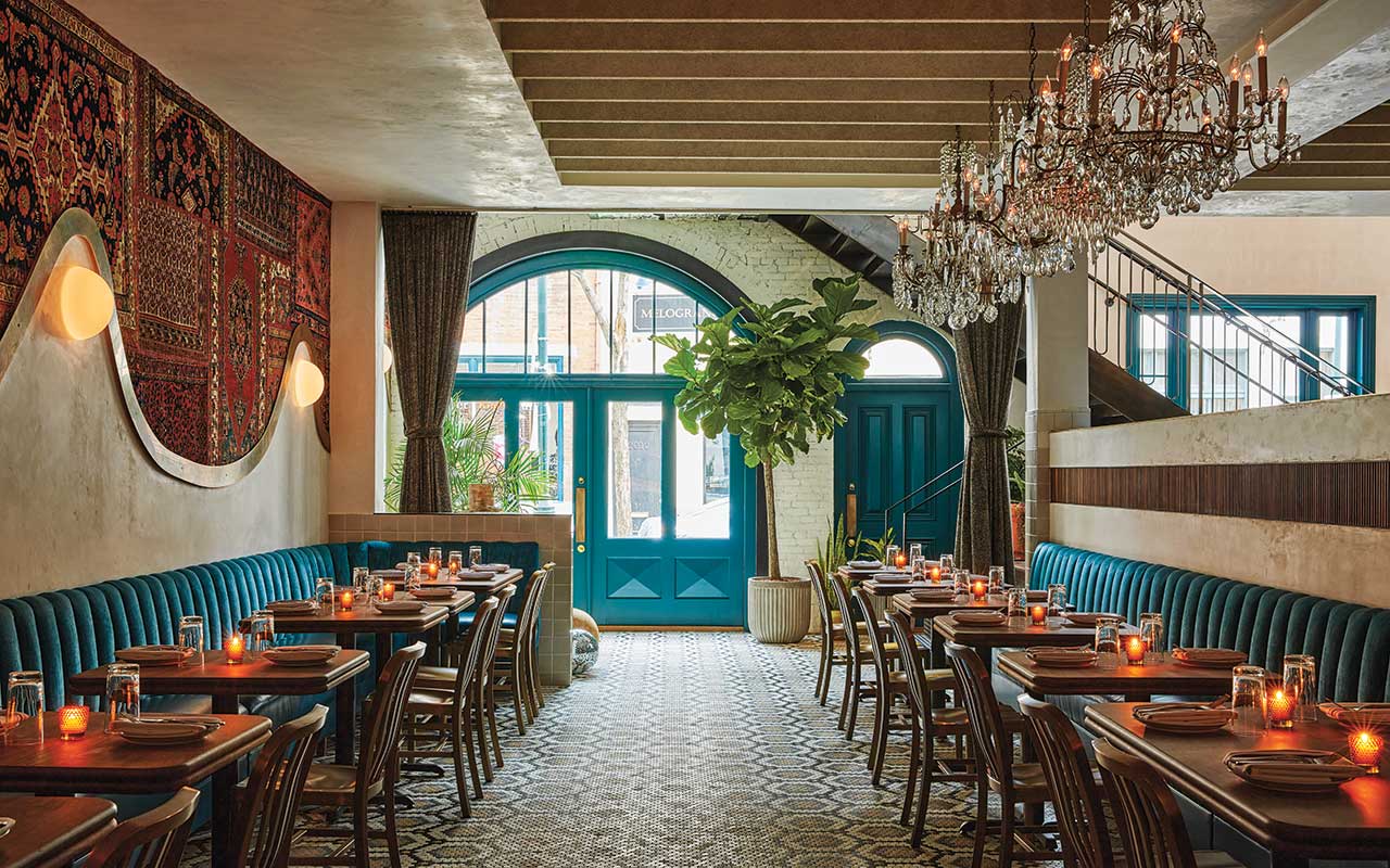 Inside Fantastical Rittenhouse Restaurant Wilder's Colorful, Eclectic Style