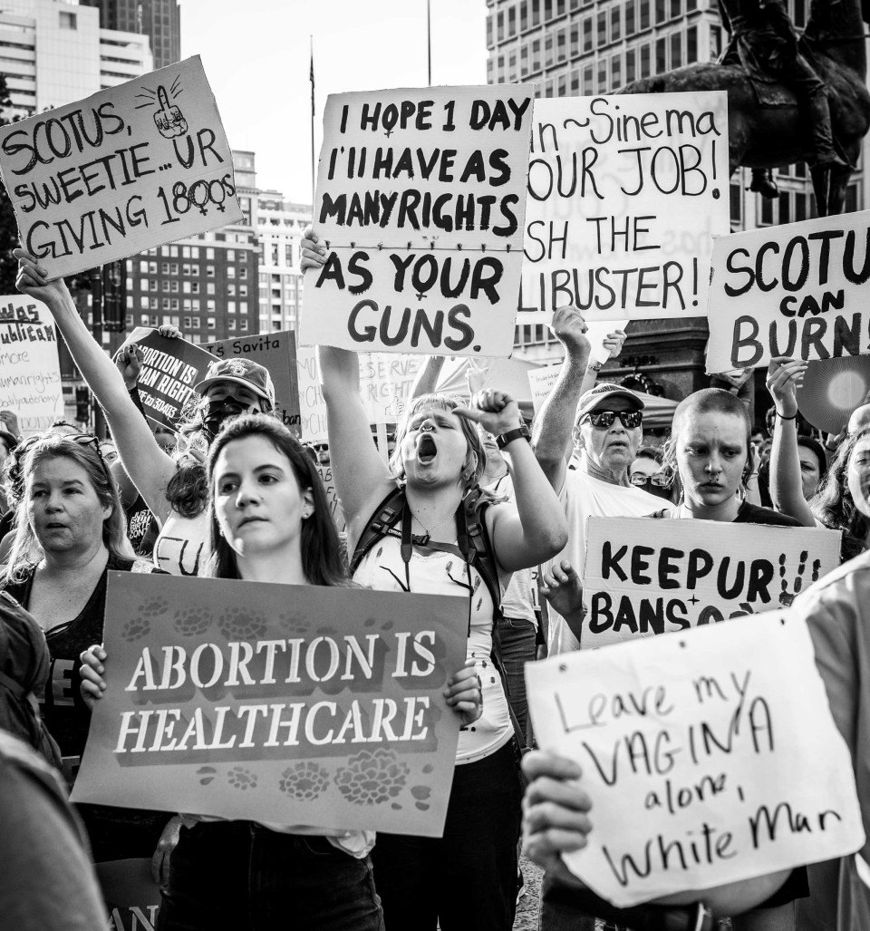 A Photographer Describes Capturing Philly's Abortion-Rights Protest