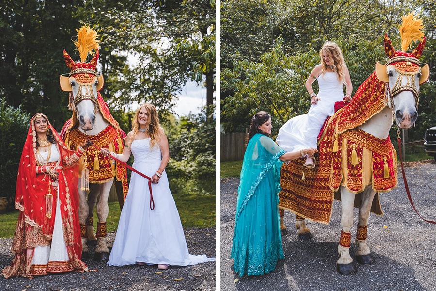 A Country-Indian-Themed Thornbury Farm CSA Wedding