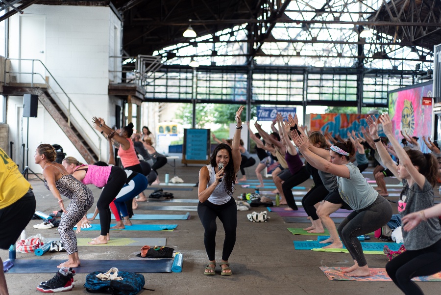 Be Well Philly Yoga Flow Returns to Cherry Street Pier This July