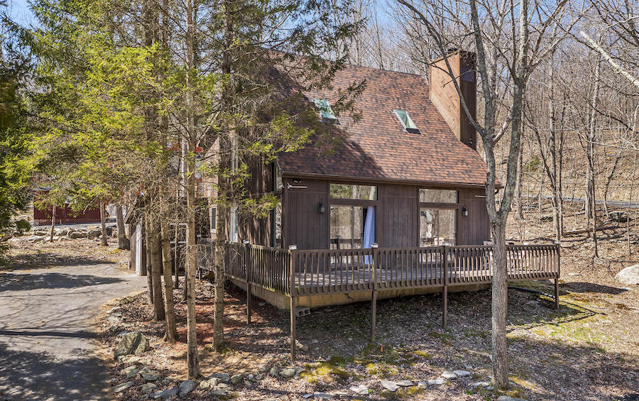 house for sale bushkill hillside contemporary exterior front