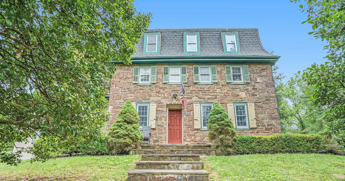 Just Listed Renovated Harleysville FrenchStyle Farmhouse for Sale