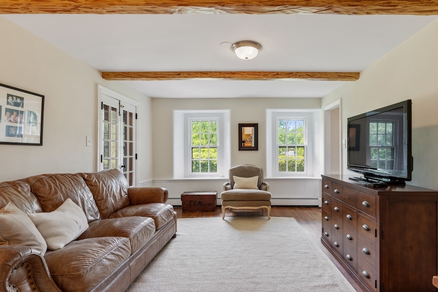 house for sale malvern expanded colonial farmhouse family room
