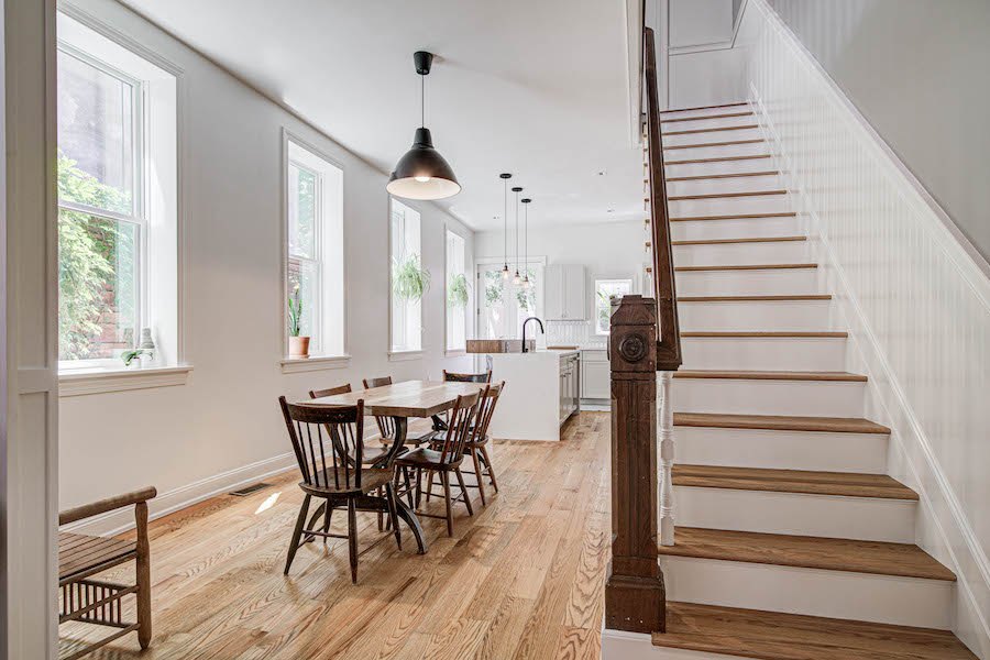 house for sale south kensington renewed rowhouse dining room