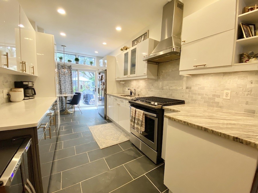 house for rent queen village contemporary extended trinity kitchen