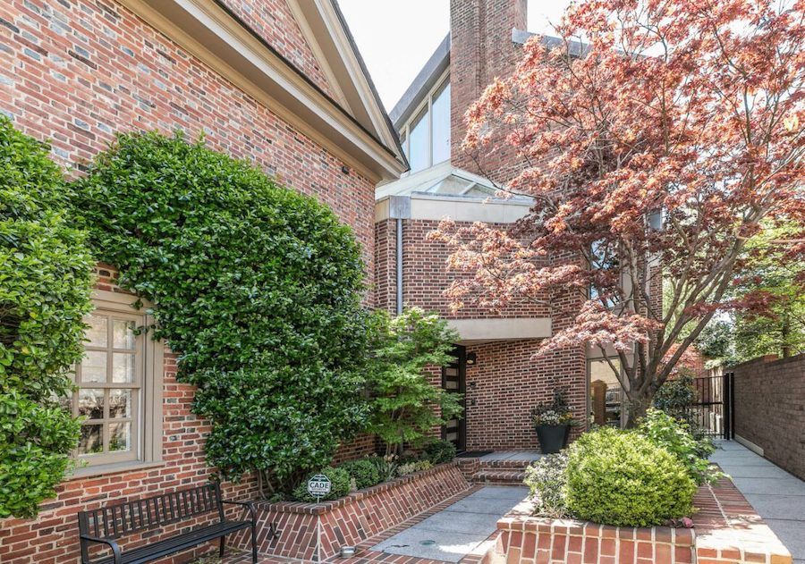 house for sale society hill modern colonial entrance courtyard