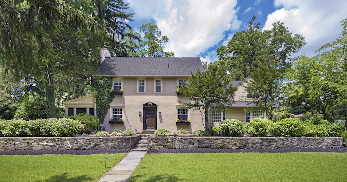 Just Listed Villanova Jazz Age Colonial House for Sale
