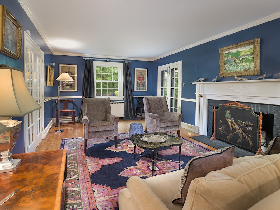 house for sale villanova jazz age colonial living room